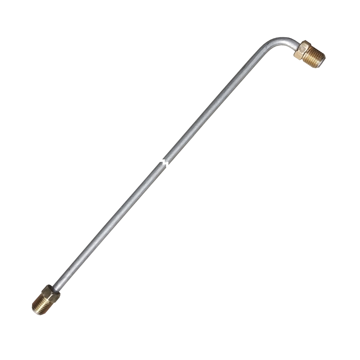 3//16/" Brake Line 20 INCH STAINLESS STEEL 90 Degree Bend Flared 3//8-24 Tube Nuts