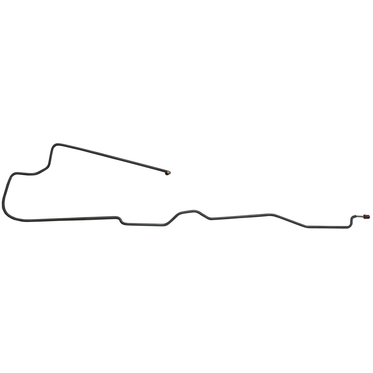 Fits 1976-79 JEEP CJ7 Rear Axle Housing Preformed Brake Lines Set with Spring OE