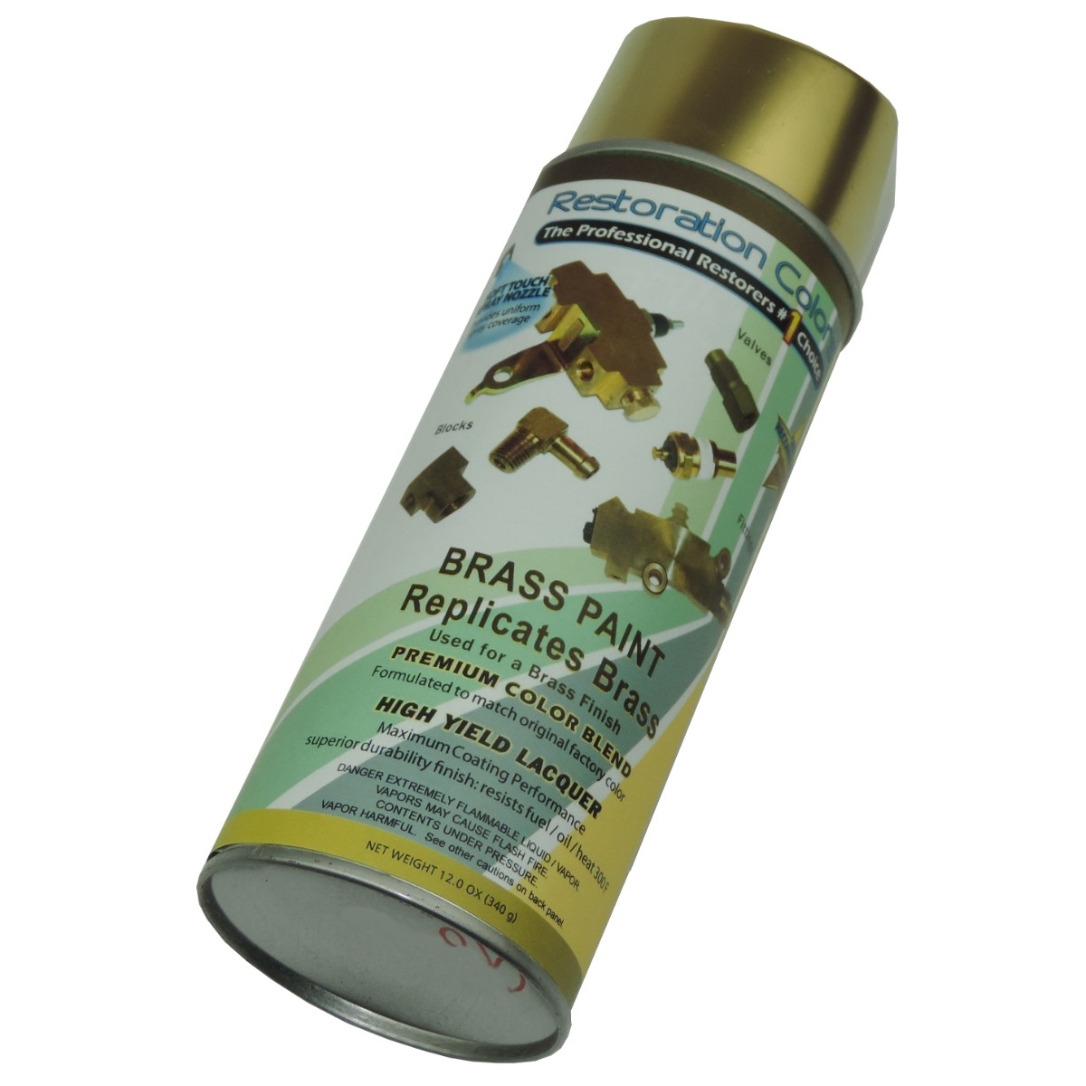 Brass Color Spray Paint Used To Replacate The Look Of For Valves Blocks Fittings