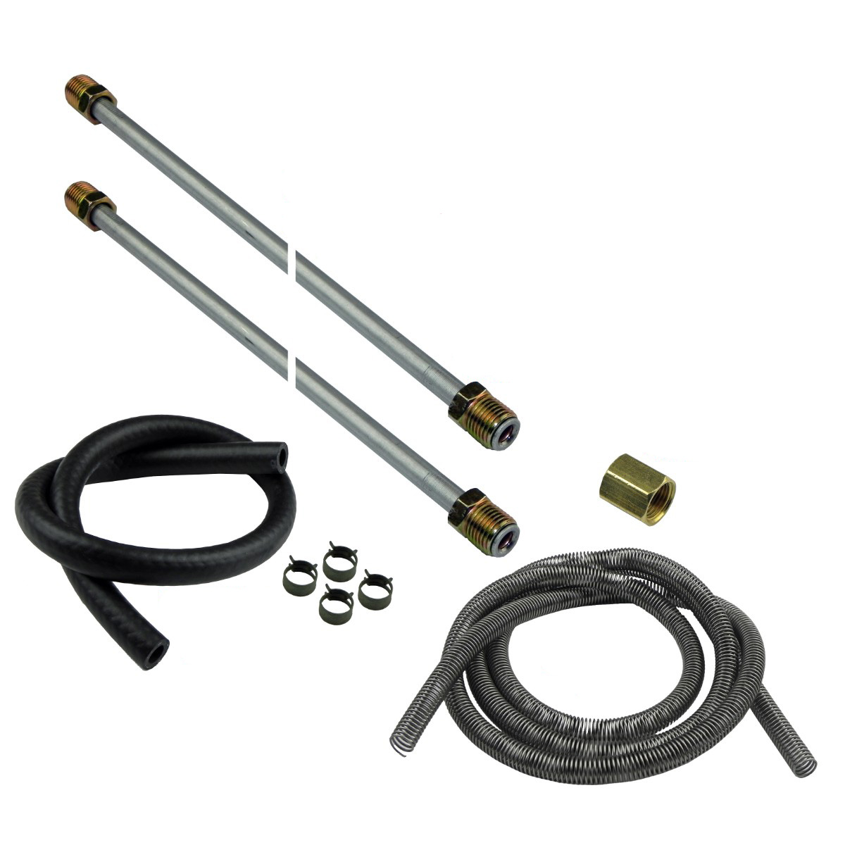 diy fuel return line plumbing kit with 1 4 tube and hardware oe steel inline tube diy fuel return line plumbing kit with 1 4 tube and hardware oe steel