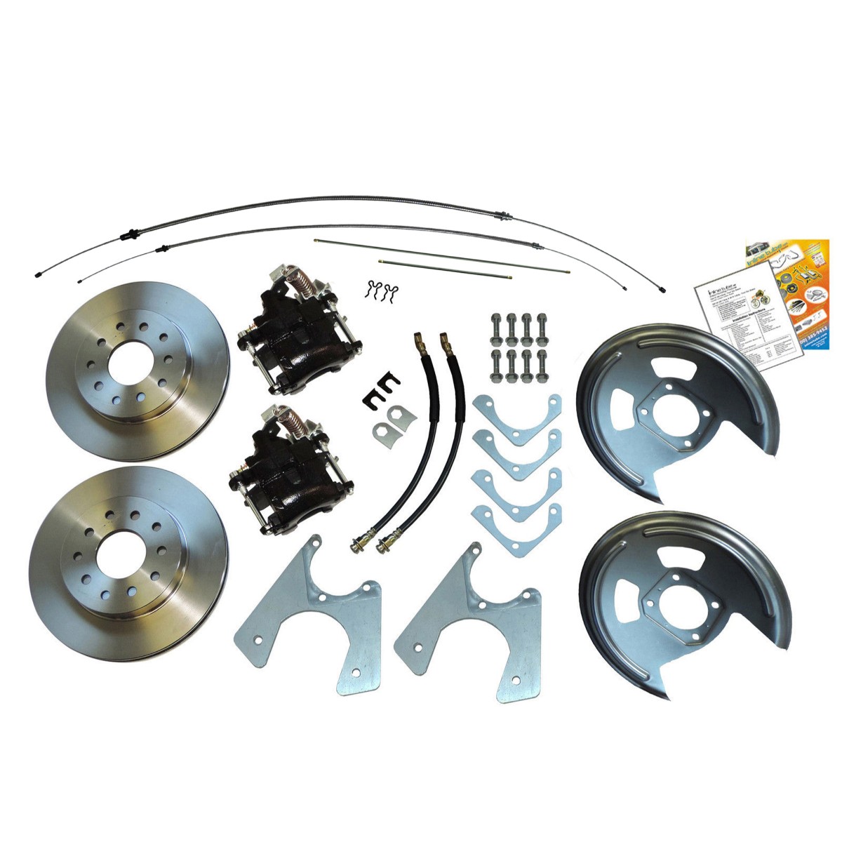 BRAND NEW GM DISC BRAKE CALIPER BRACKETS BACKING PLATES DUST SHIELDS A BODY