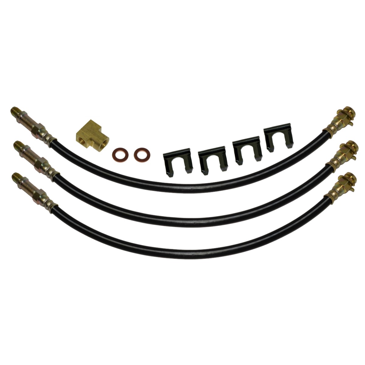 Fine Lines VRA6502SS Chevy Corvette Rear Caliper Fuel Line Set